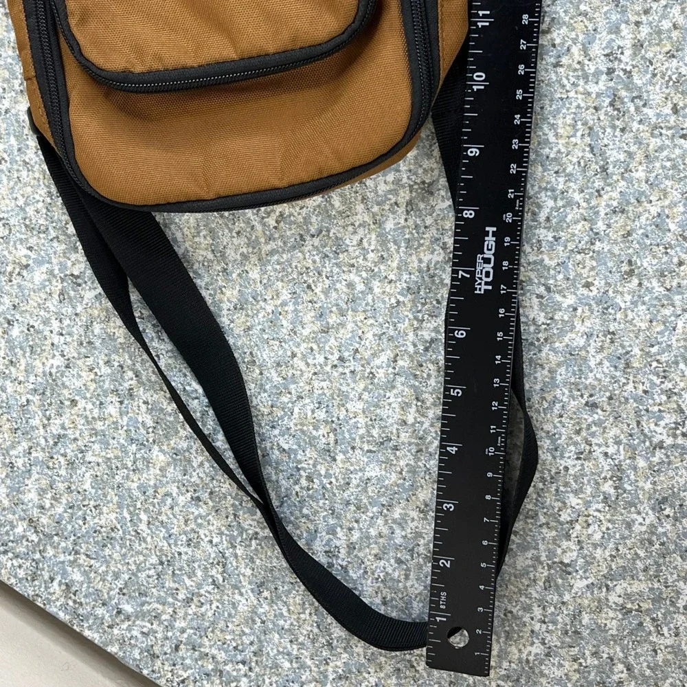 Carhartt Crossbody Zip Bag B000030520199 Brown Canvas Utility Shoulder Bag